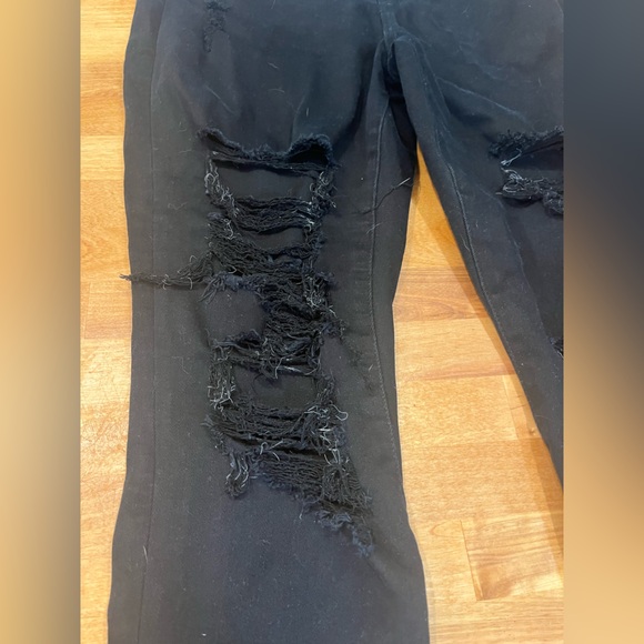 American eagle ripped black jeans, stretch - Picture 12 of 14